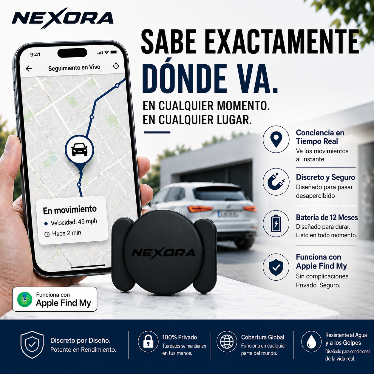 Nexora™ Localizador Inteligente